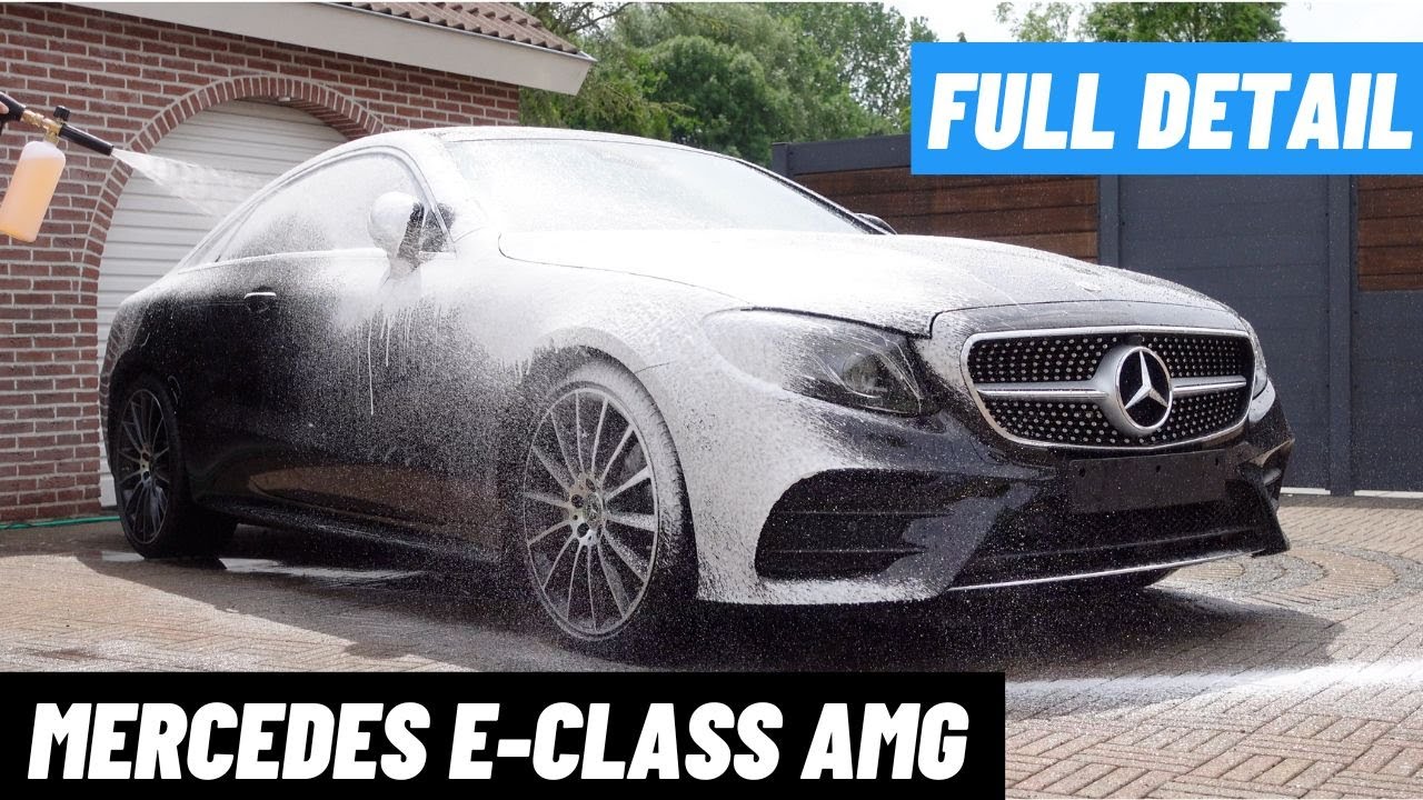 Mercedes E-Class AMG | Full Detail | Ceramic Coating | 4K | ASMR