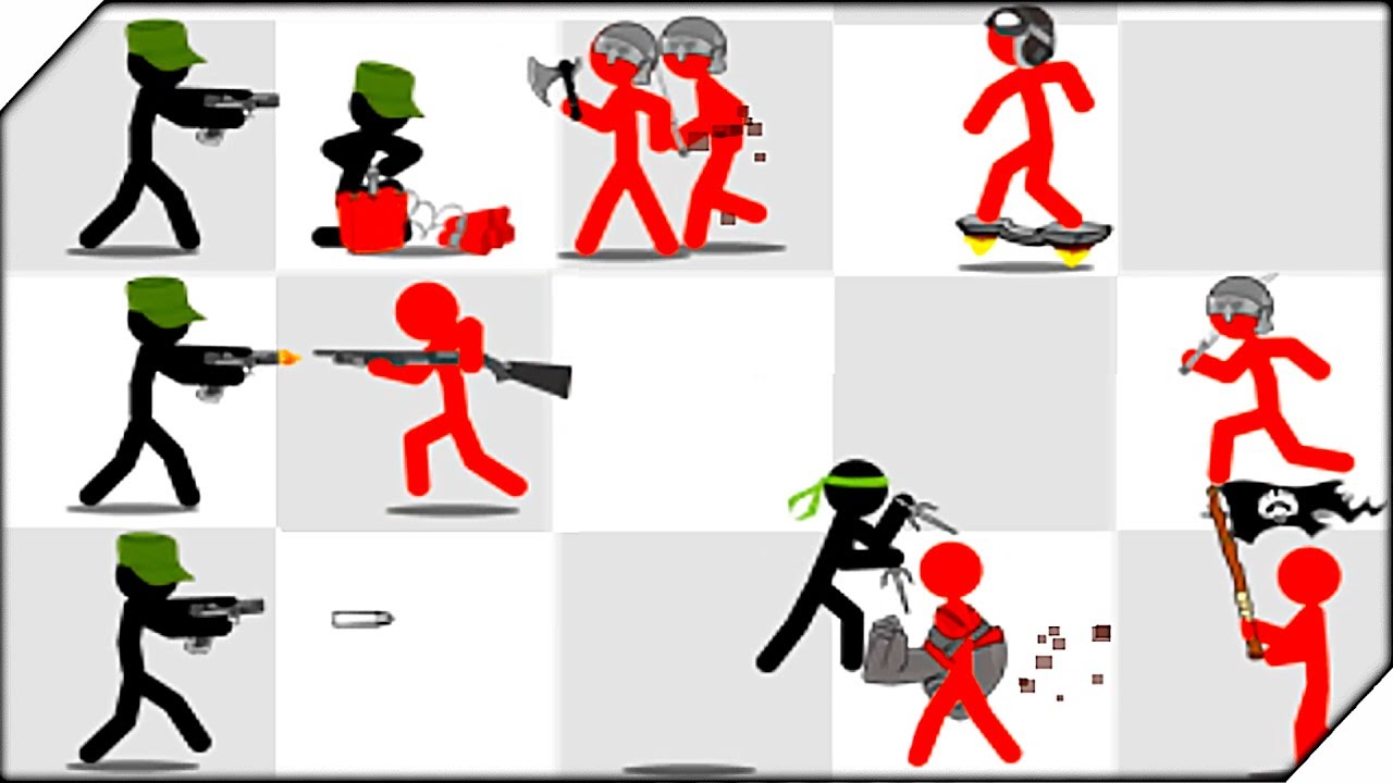 СТИКМЕН АССАСИН СПАС ПРЕЗИДЕНТА - Stickman Army The Defenders # 3
