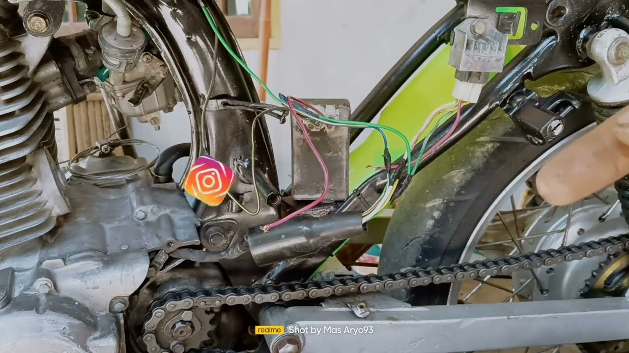 Merakit kabel pengapian megapro Tanpa Aki