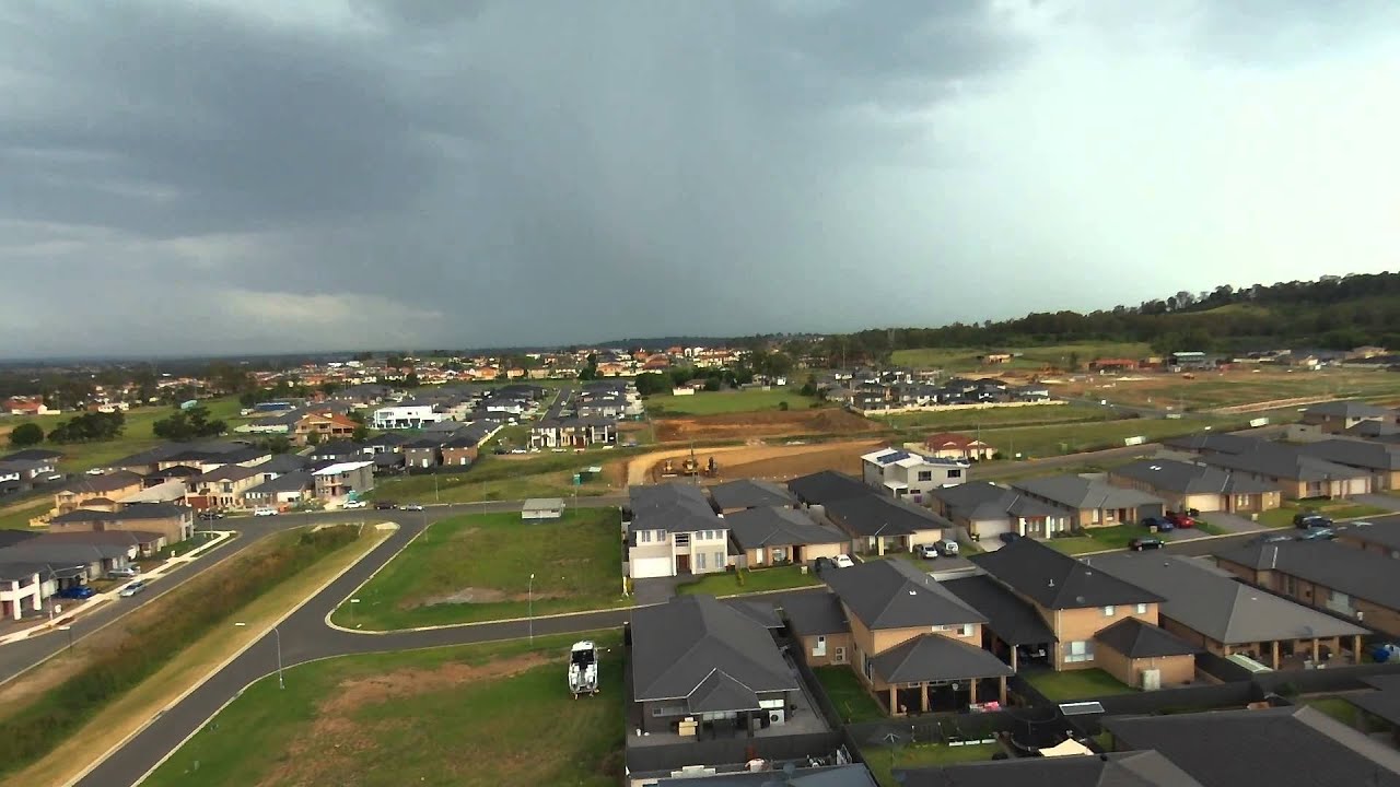Bebop Drone - Sydney thunderstorm 1st March 2015