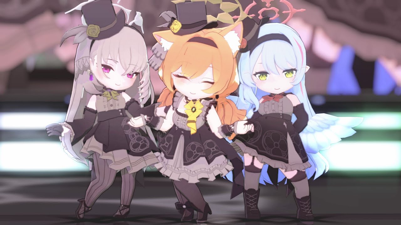 【Blue Archive/MMD】Shake it! [Idol Team](Model DL!)