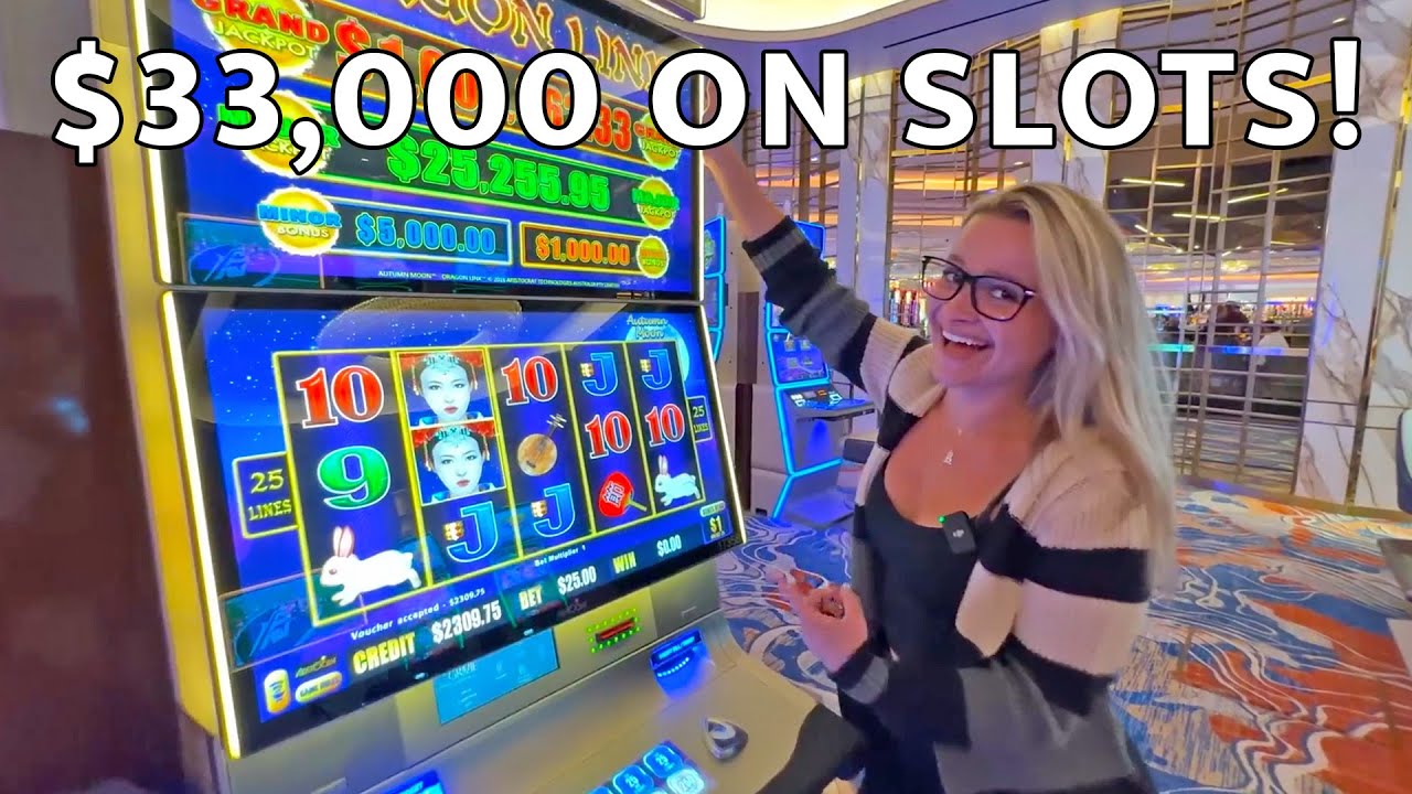 Gambling Over $33,000 On Slot Machines In Las Vegas!