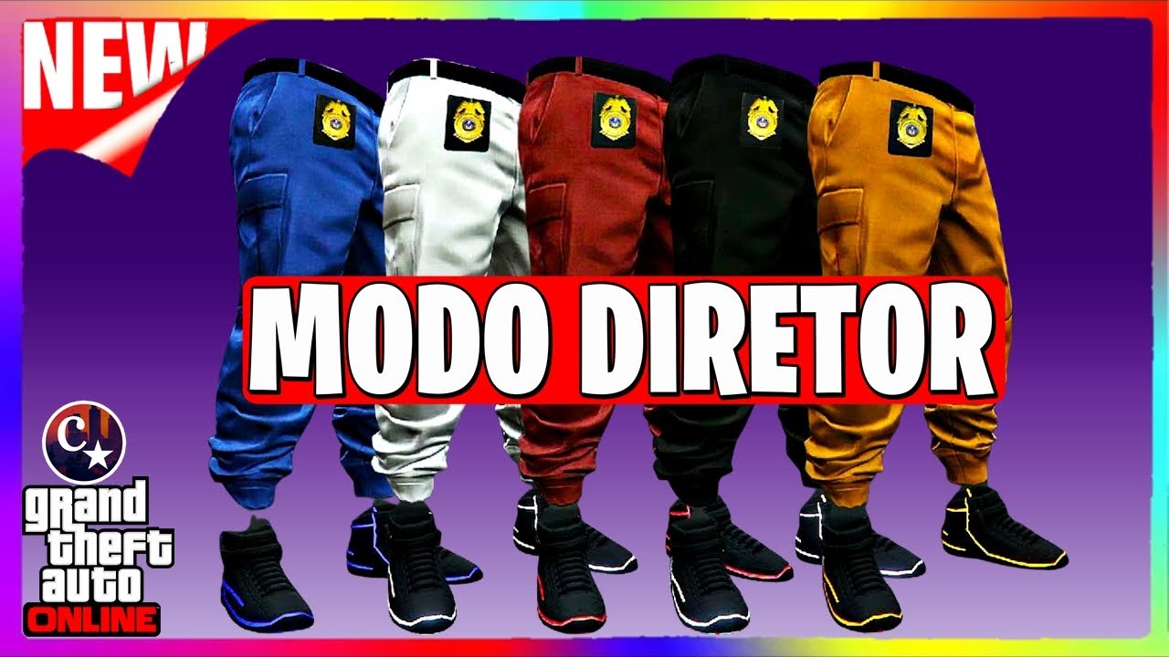 💥BRAND NEW💥COMO OBTER CALÇAS MEIA-CANELA e SAPATO TRON 😂MODO DIRETOR SOLO PS4/PS5/XBOX GTA5 ONLINE🔞🌐