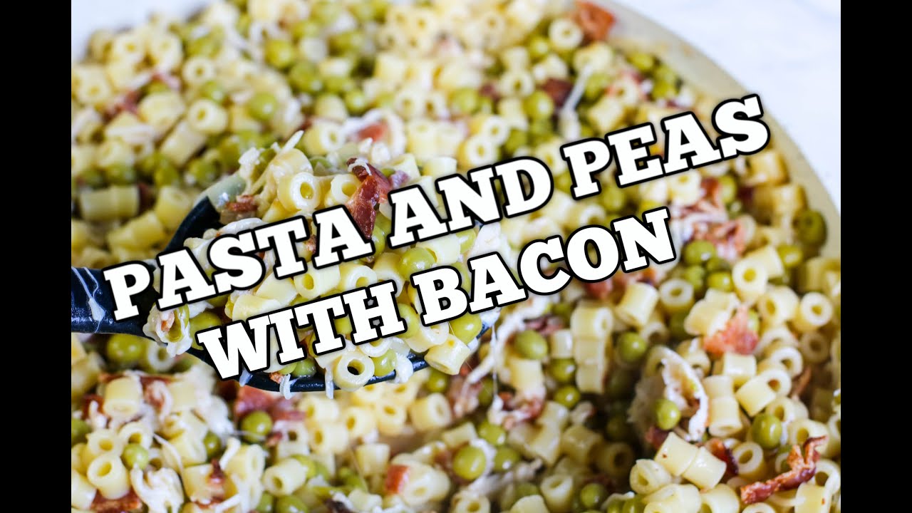 Pasta with Peas and Bacon Recipe