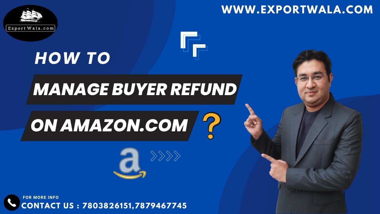 How to Manage Buyer Refund Request on Amazon , Ebay ,Etsy | Hindi | ExportWala | Ankit Sahu |