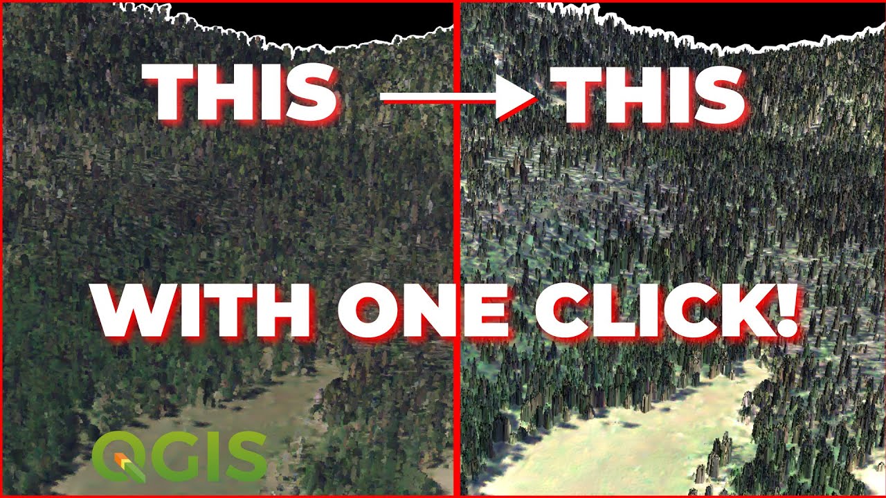 3D Surface form a Point Cloud with QGIS