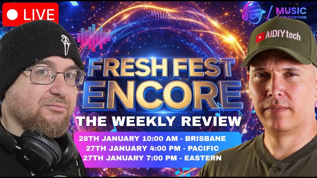 🎶 Fresh Fest Encore – The Weekly Review (LIVE Pilot Episode)
