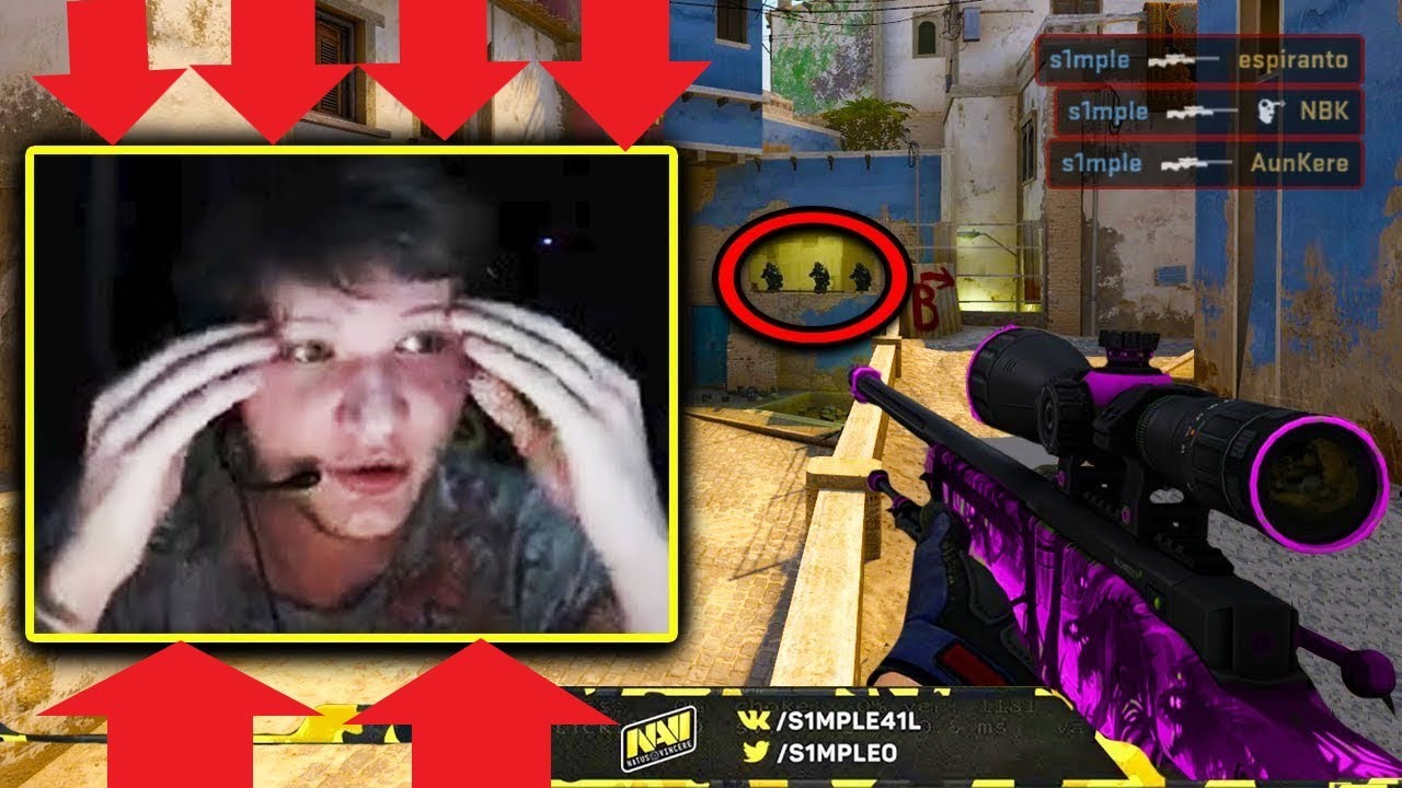 s1mple Rushed in the Mid & kills Everyone with AWP// Niko Plays with someone Special