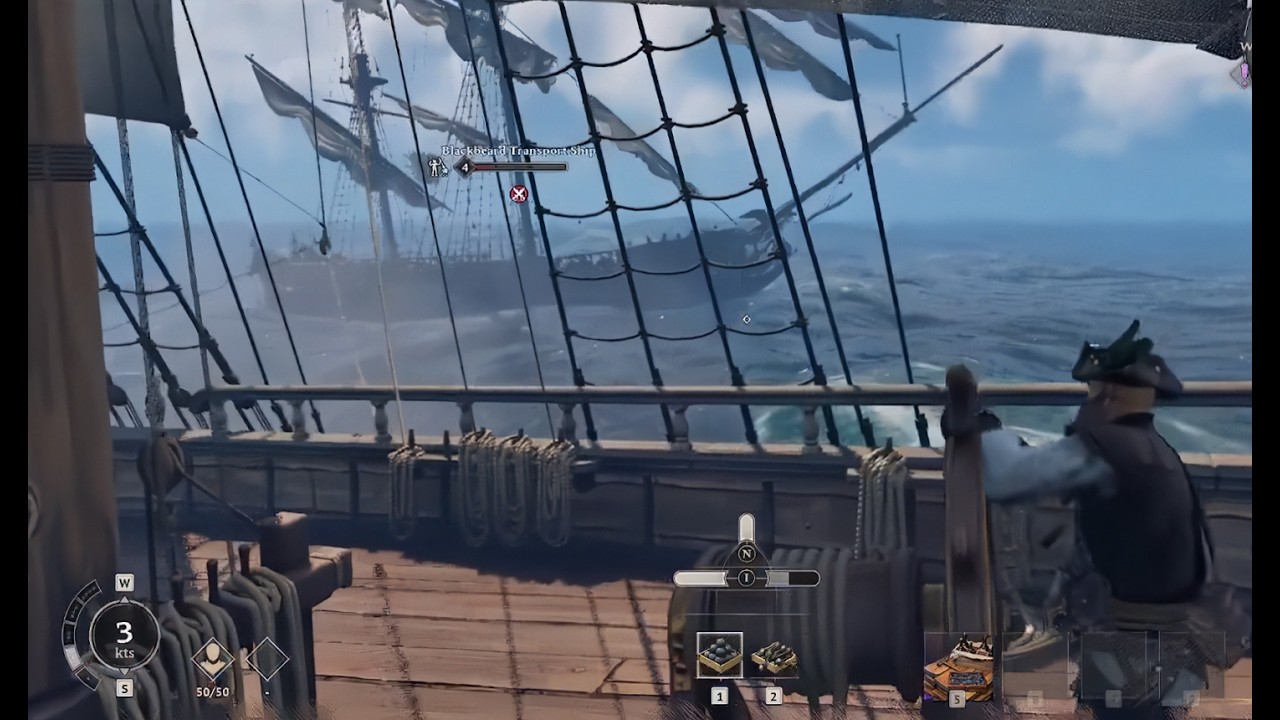 WindRose ship battles near the end