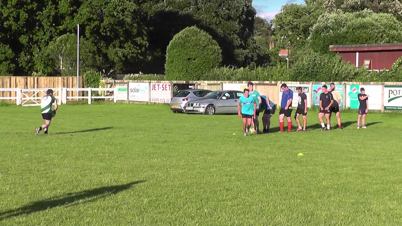 Sidmouth RFC Training 1