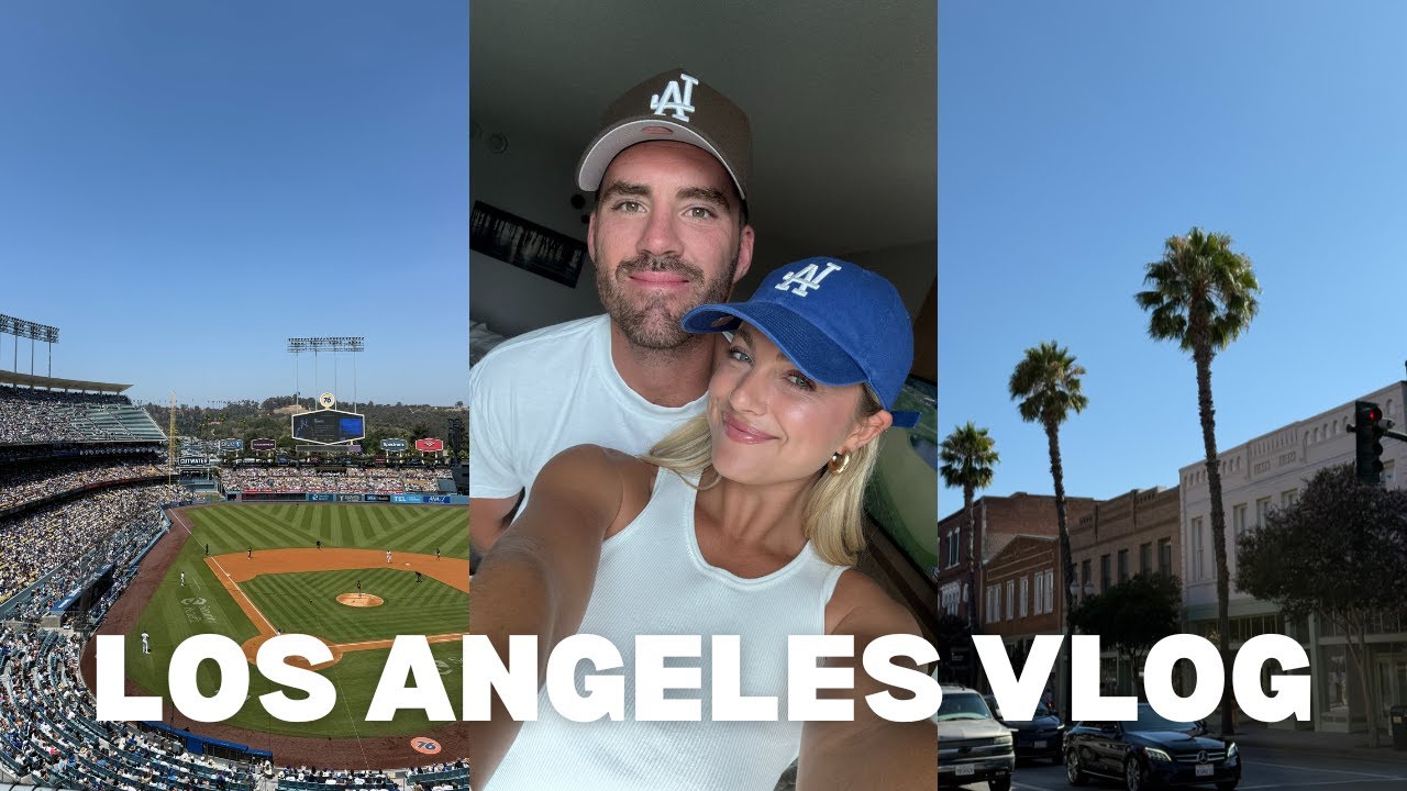 LOS ANGELES VLOG: Rufus du Sol concert at The Rose Bowl, Santa Monica, a Dodgers game and best eats