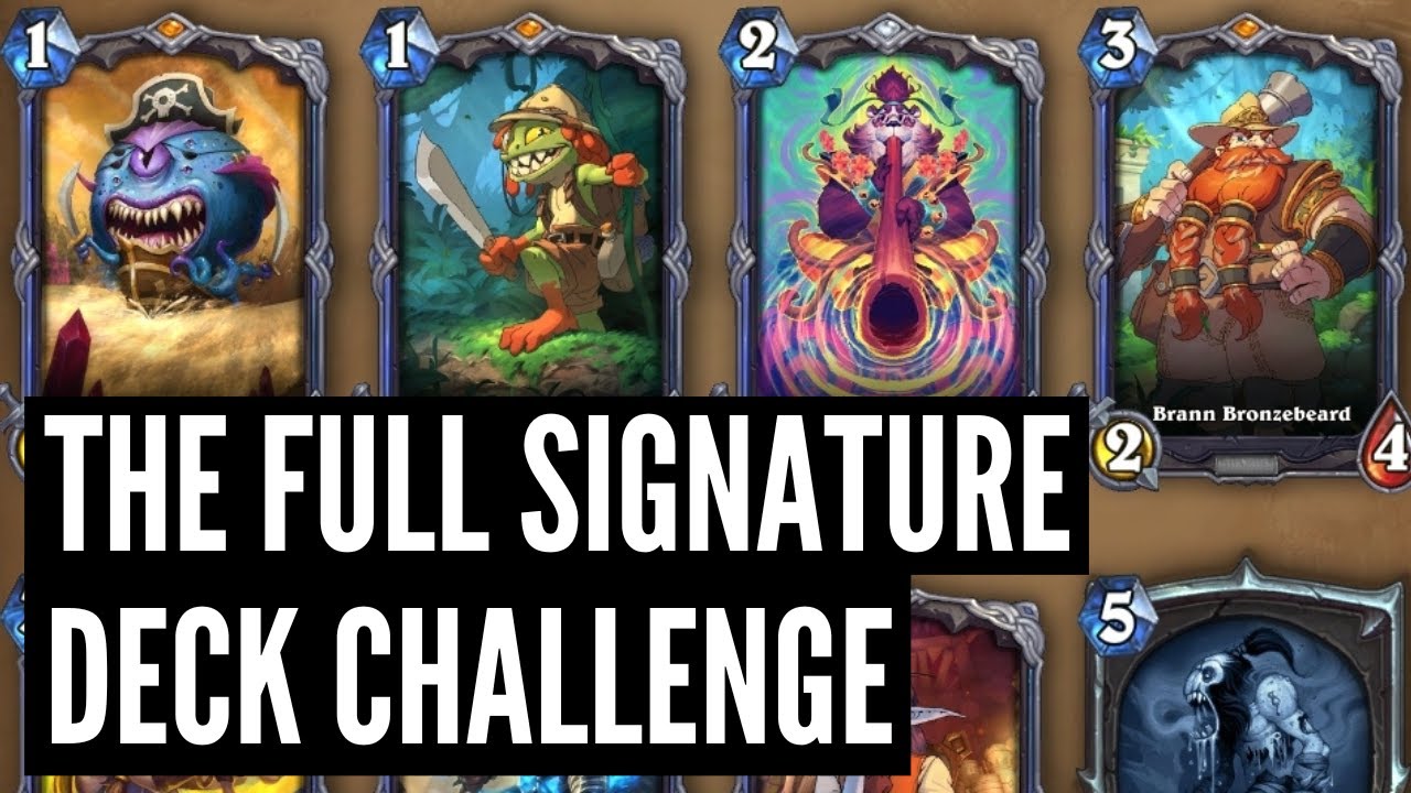 Can I win a game with a FULL 30 CARD SIGNATURE DECK?