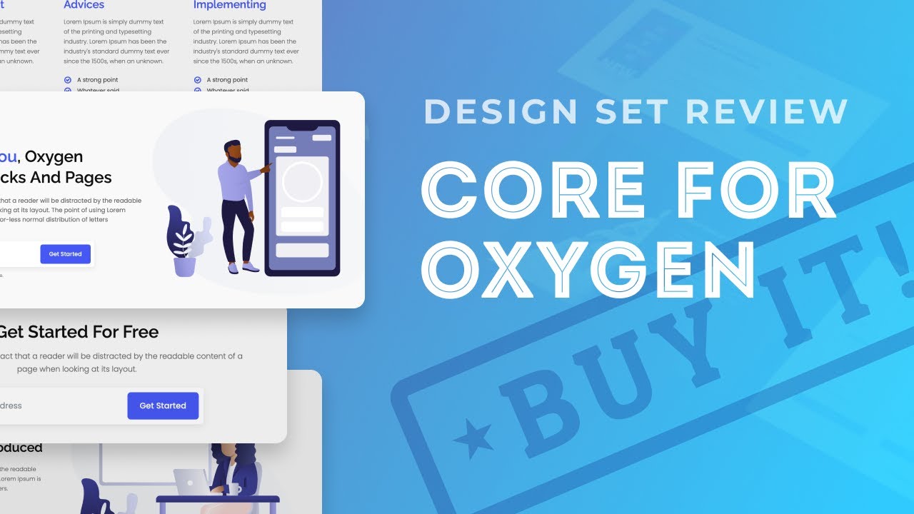 OxyNinja Core Design Set Review for Oxygen Builder