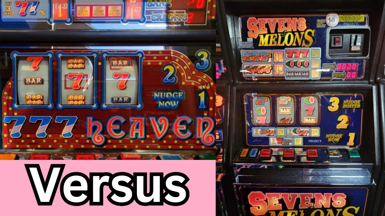 777 Heaven VS Sevens & Melons Retro Fruit Machines At Reel Vegas Blackpool
