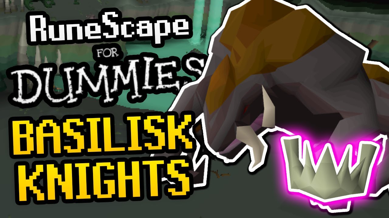 BEST Basilisk Knights Slayer Guide OSRS (with Basilisk Sentinel Guide)