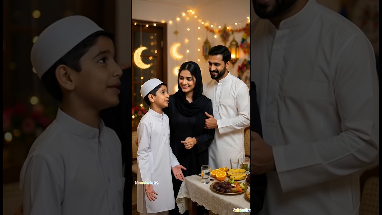 Chhota Bachcha, Bada Dil ❤️ | Rozedar Bete #Ramzan #EmotionalStory #Humanity #Iftar #ai