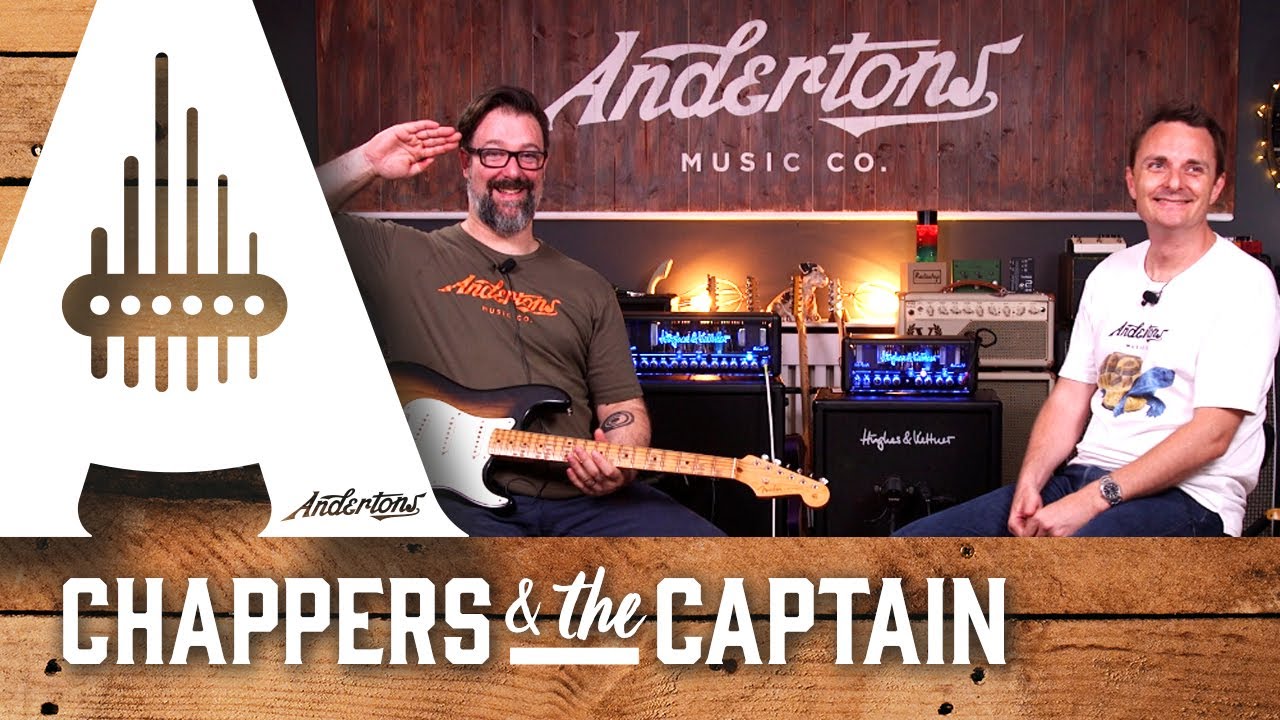 Hughes & Kettner Tubemeister Demo - Guitar Amps That Light Up Blue!