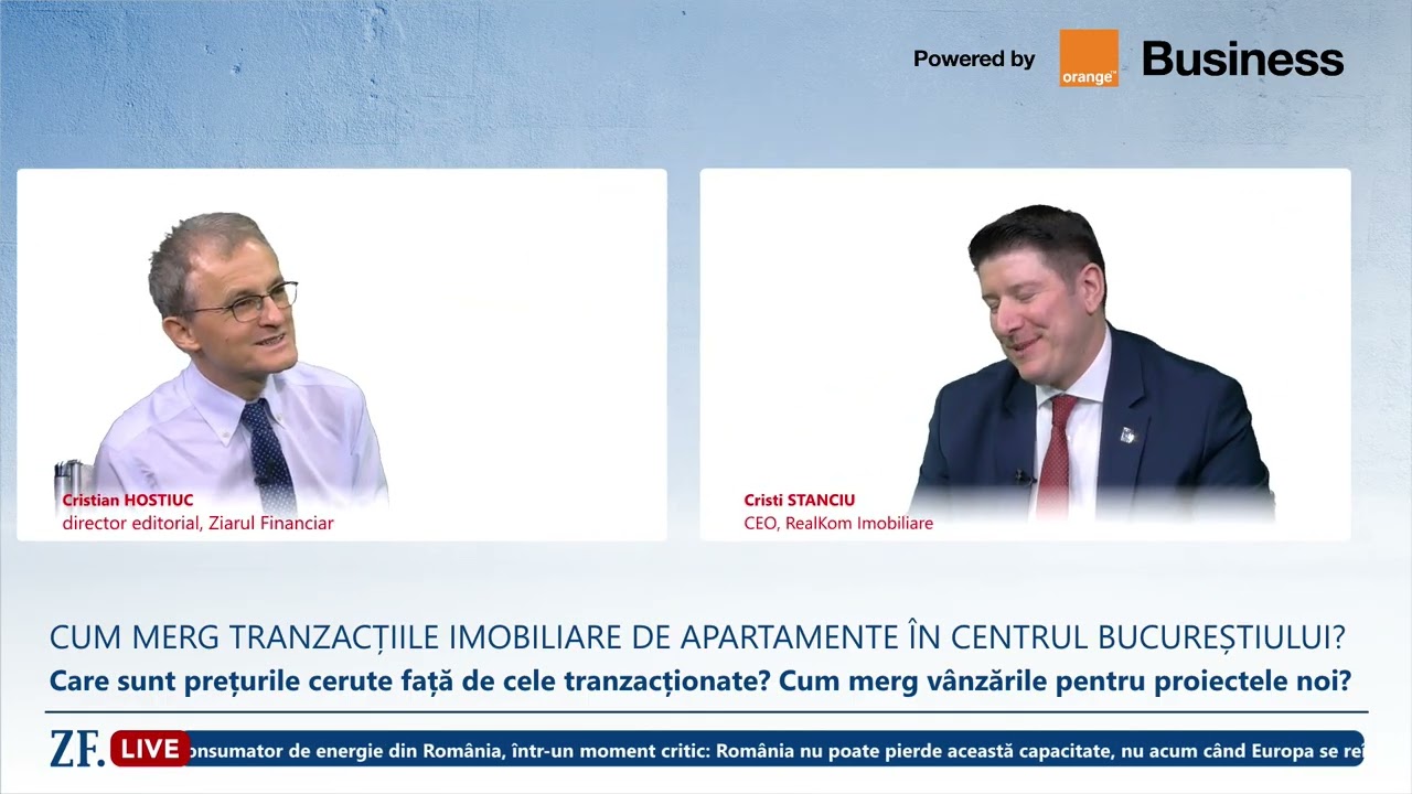ZF Live: 11.02.2026 – Cristi STANCIU, CEO, RealKom Imobiliare