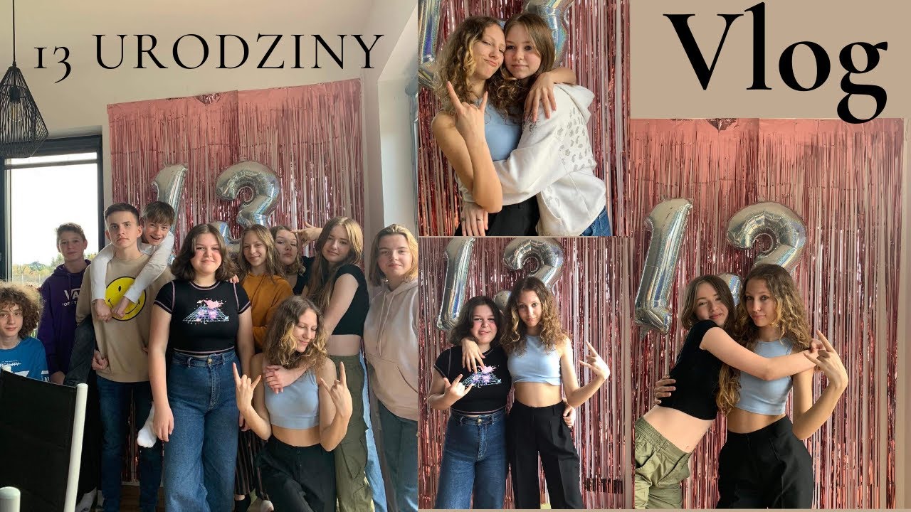 Moje 13 urodziny🎂// Vlog