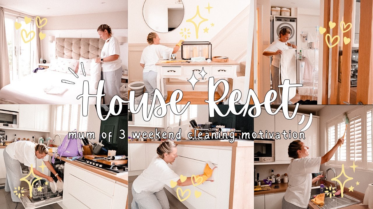HUGE HOUSE RESET | CLEANING MOTIVATION UK&nbsp;|&nbsp;MUM OF 3 CLEAN WITH ME |&nbsp;Emma Nightingale