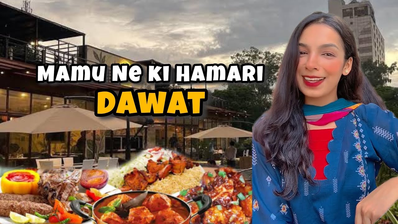 Mamu ne ki Hamari Dawat🍱| Desi khana khaya 😋