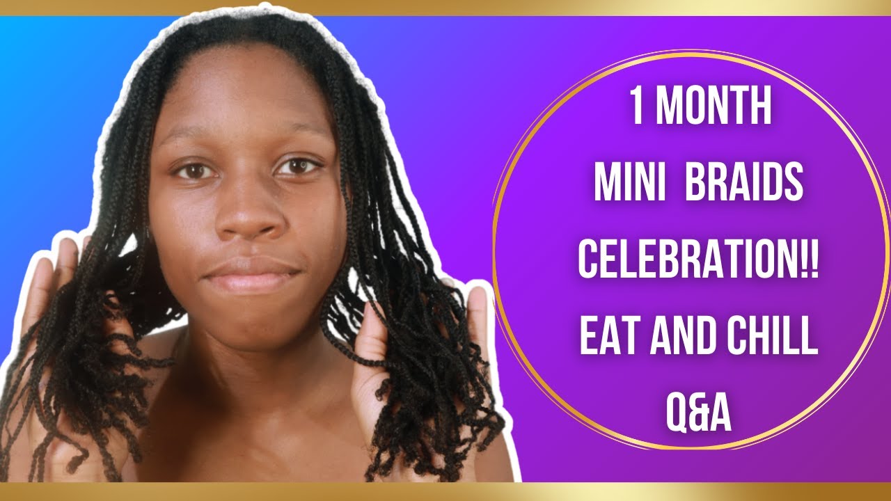 A MONTH OF MINI BRAIDS|ANSWERING ALL YOUR QUESTIONS|Q&A| 3-MONTH MINI BRAID CHALLENGE!|WEEK 4