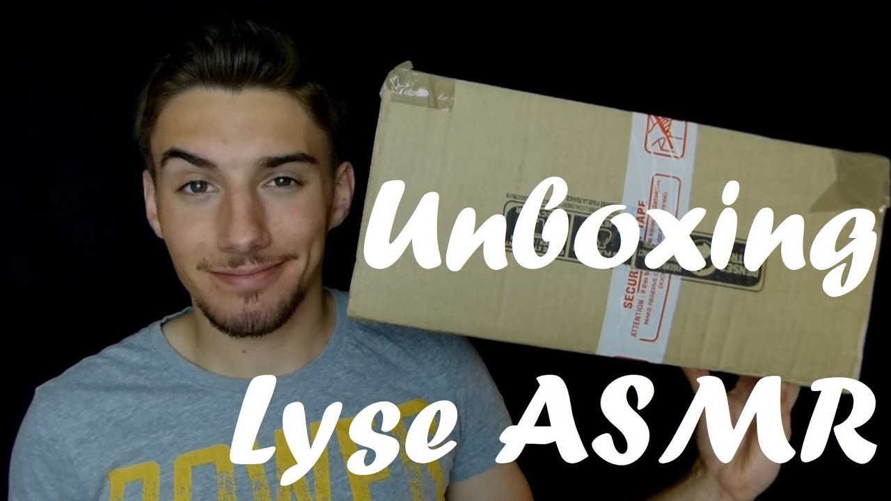 ASMR-FR UNBOXING | LYSE ASMR M'ENVOIE UN COLIS