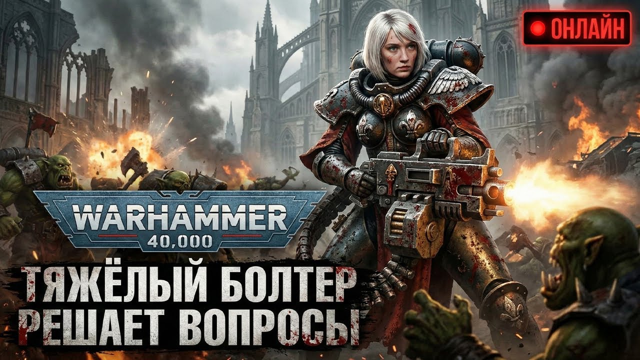 Инквизиция ОДОБРЯЕТ этот стрим #2 ▸ Warhammer 40,000: Space Marine