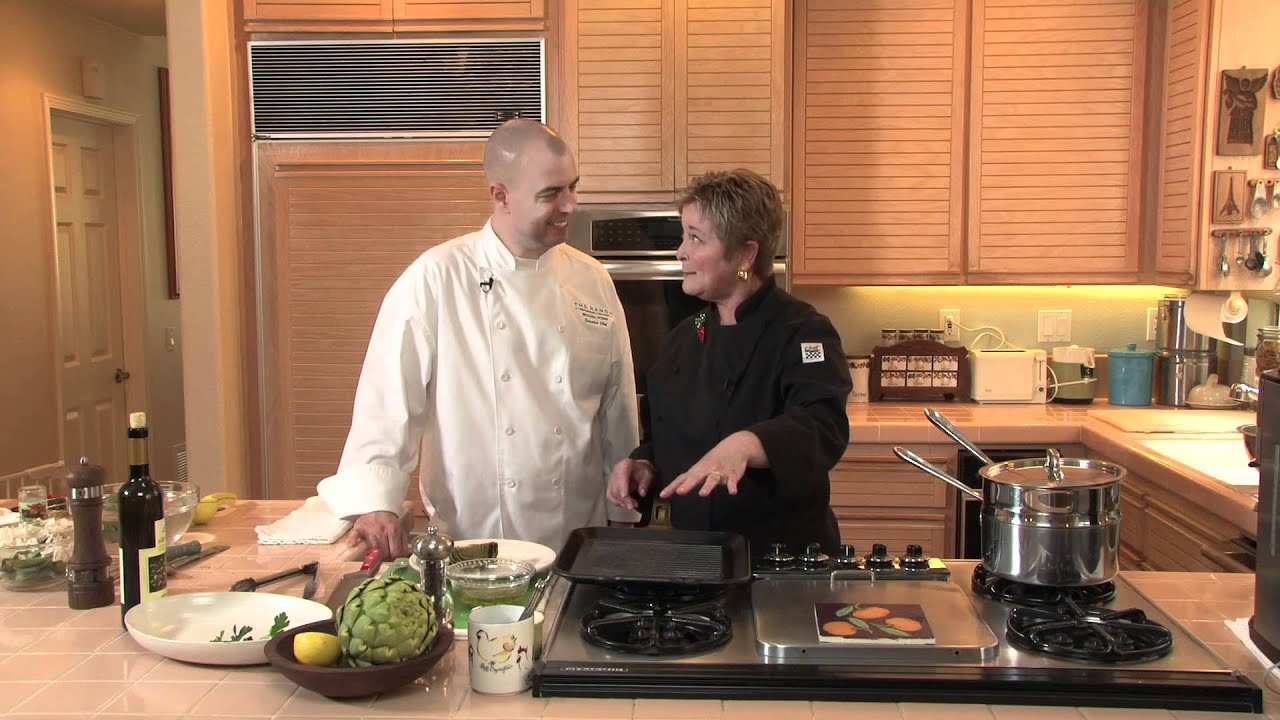 Chef Michael Rossi's Grilled Artichokes