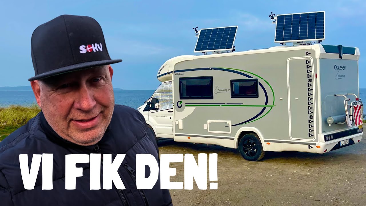 Vores nye Chausson 640 Titanium Line er klar - Vi flytter ind og kører afsted