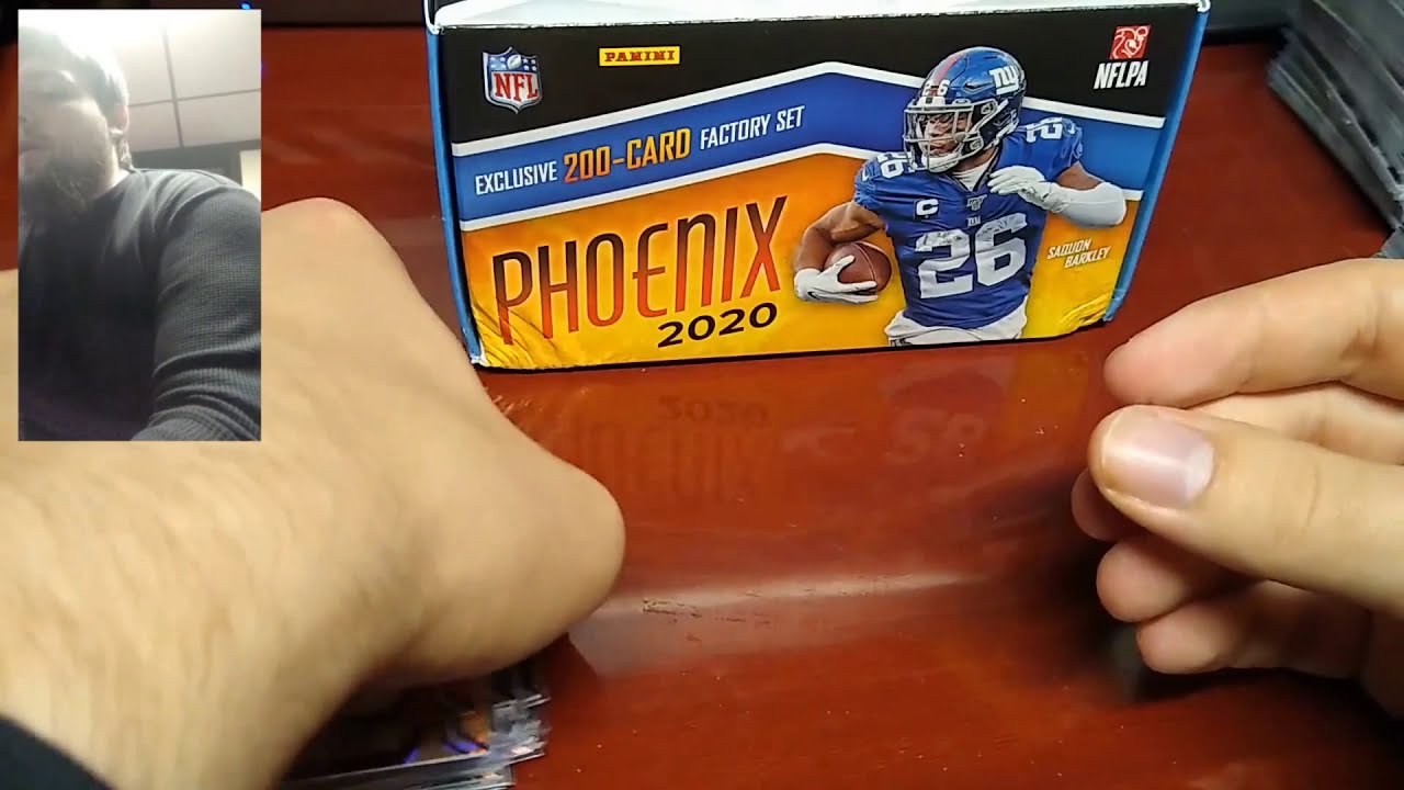 2020 Panini Phoenix Football Complete Set - Fanatics Exclusive Fire Burst Parallels