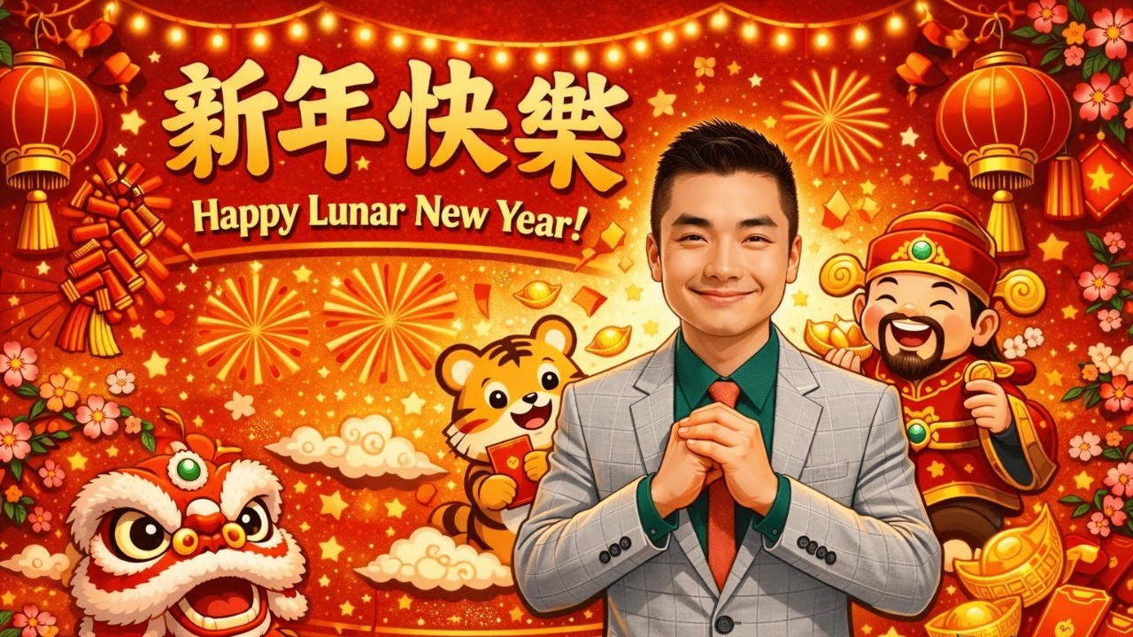 2026大年初一直播：年度與讀友賀歲拜年｜首次不是在家的半年直播｜新年聚會地點公佈｜新山/東甲/還有一個地點｜猜���在哪裡｜Live 17/2/2026