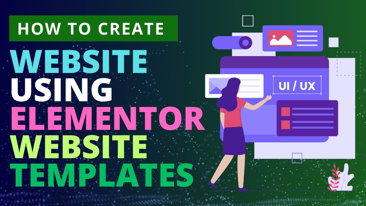 How To Create Website Using Elementor Website Templates | Elementor Template Tutorial