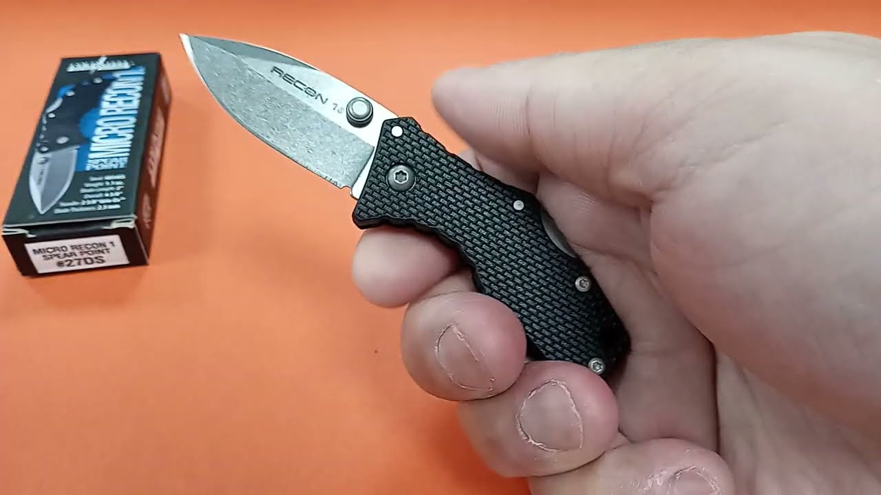 Cold Steel Micro Recon 1 review.