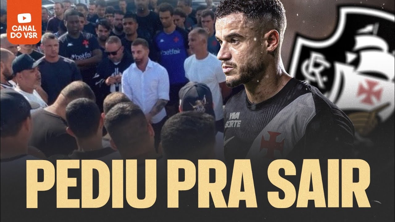 ADEUS DE COUTINHO NÃO É CULPA DA TORCIDA DO VASCO!