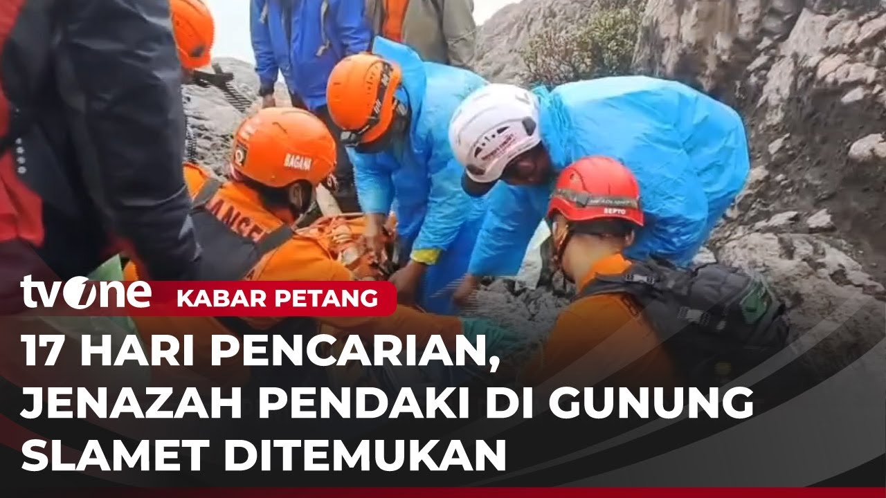 Detik-detik Evakuasi Pendaki Meninggal di Gunung Slamet | Kabar Petang