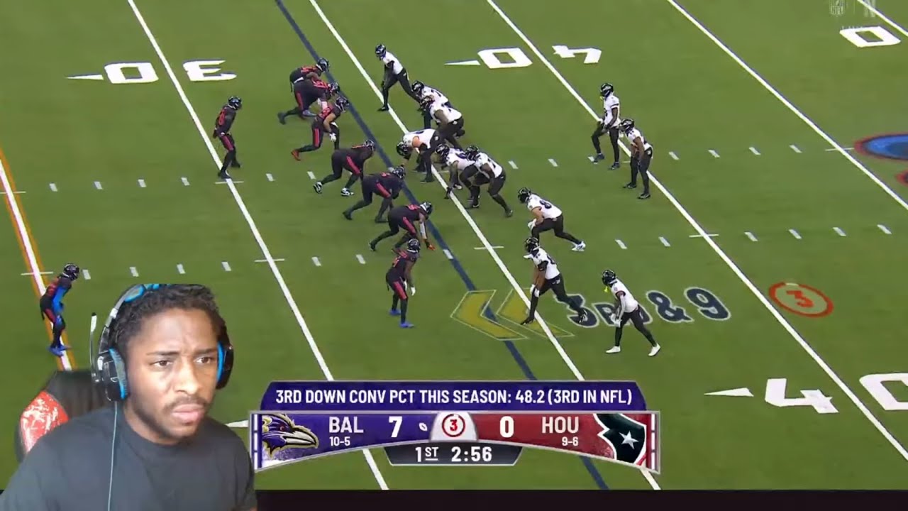 REACTING TO Baltimore Ravens vs. Houston Texans Game Highlights!