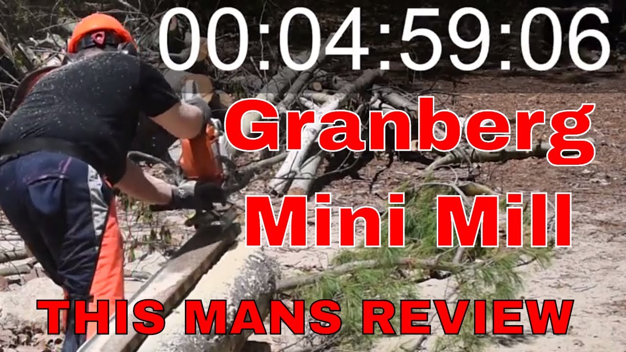 Granberg Mini Mill - Me and My Alaskan Chainsaw Mill - Sawmill video