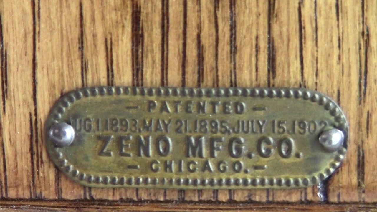 Original Wood Zeno Gum Vending Machine