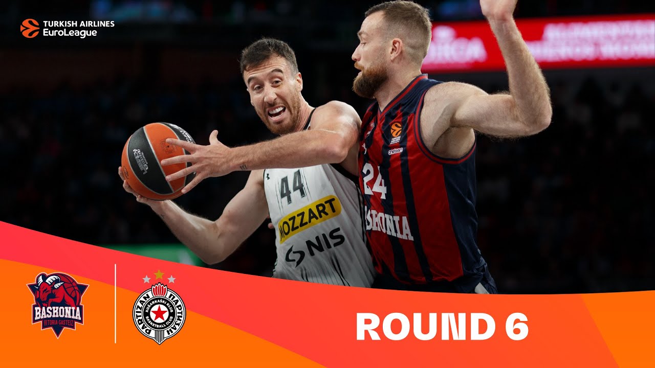 Baskonia-Partizan | Round 6 Highlights | 2023-24 Turkish Airlines EuroLeague