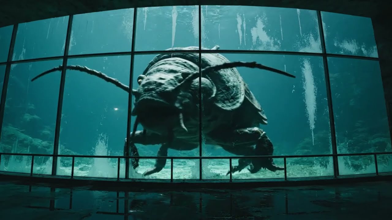 廃墟になった巨大海洋生物保管施設｜交わってしまった異型生物たち #海洋恐怖症 #水族館 #巨大生物