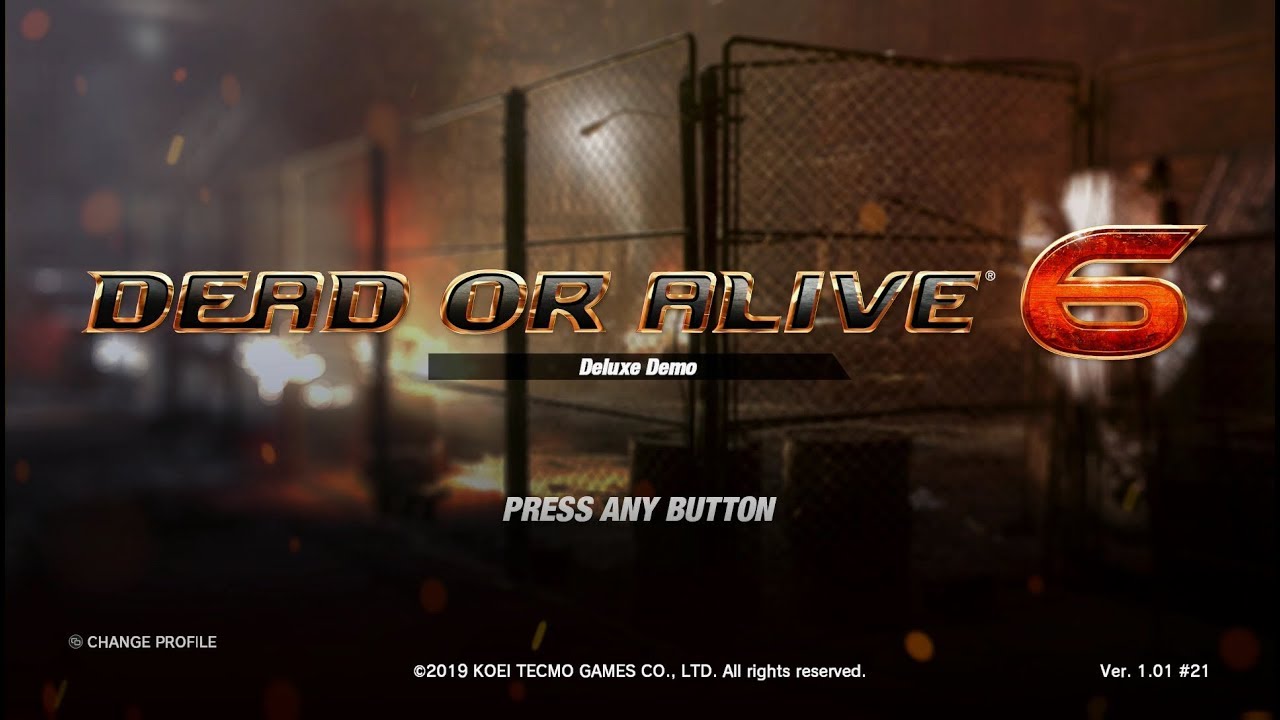 Dead or Alive 6 Deluxe Edition Demo, Xbox One