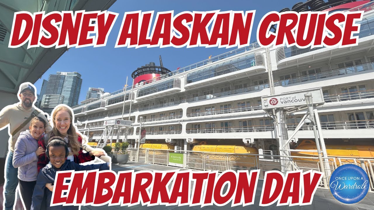 7 Day Alaskan Disney Cruise / Day 1 Sail Awave Party, Pool Deck & Dining at Tiana’s Place