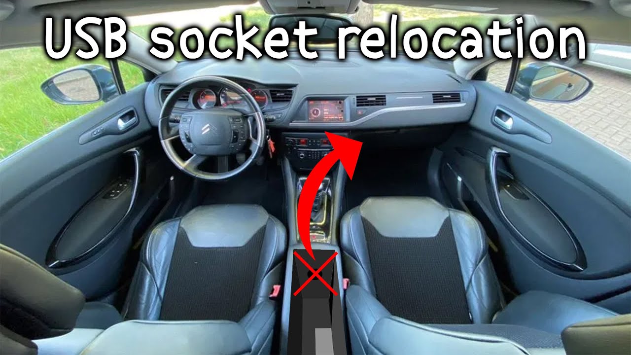 USB Input Relocation | Citroen C5 X7