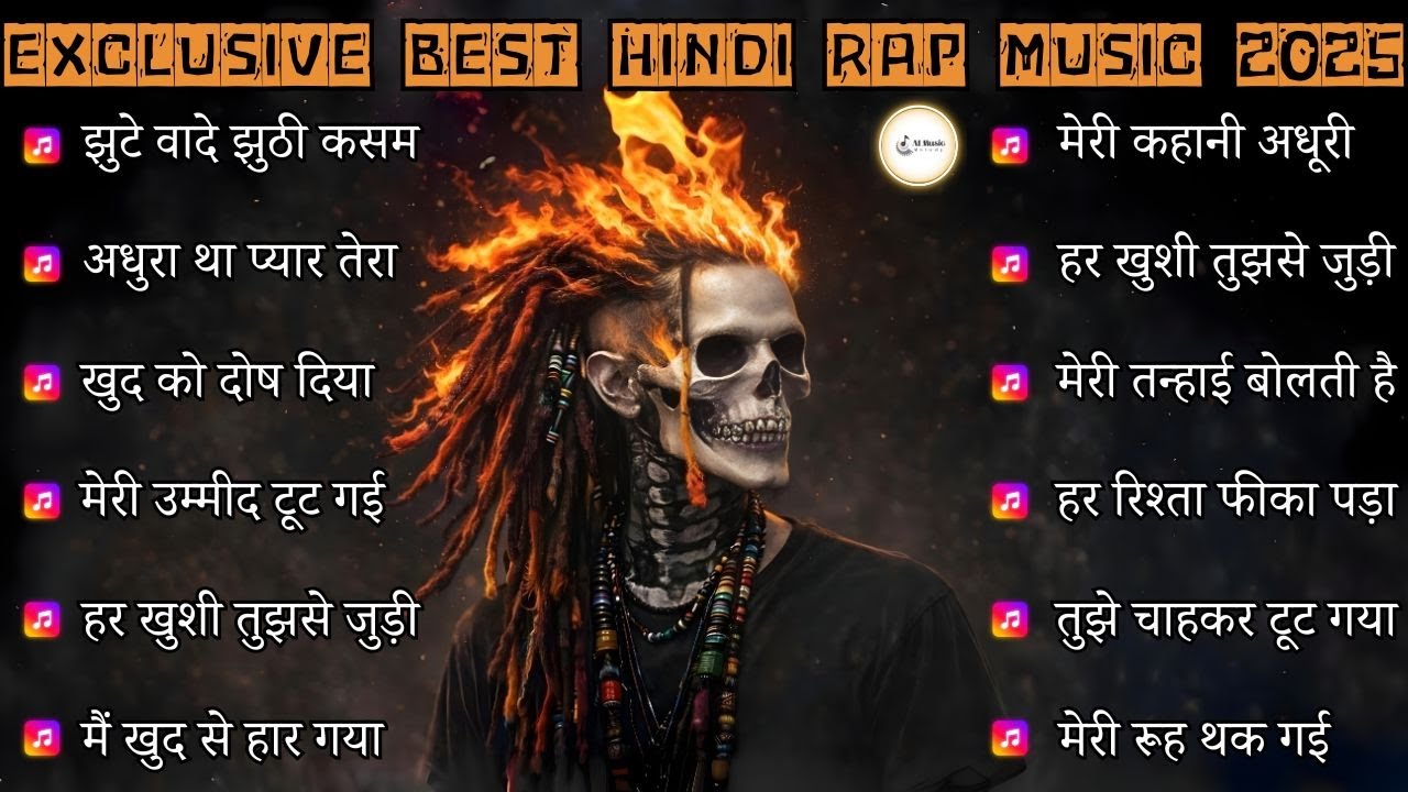 🔥 Best Hindi Rap Hits Collection 2025 | Top Trending Desi Rap Songs