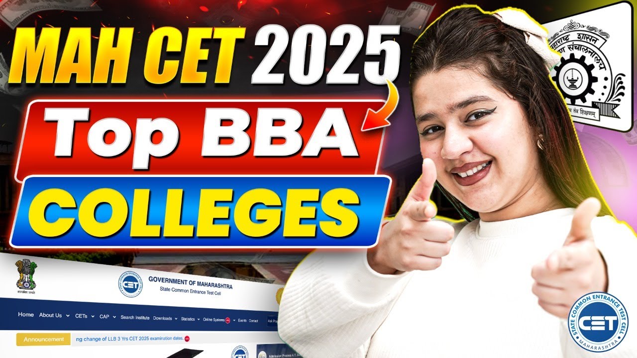 🤩MAH CET Top 5 BBA Colleges! MAH CET BBA Admissions🔥#BBA #BBAColleges #BBAAdmission