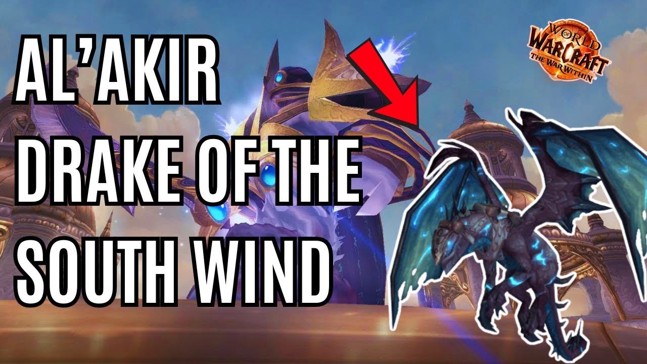 How To Kill And Loot Al'Akir For Drake Of The South Wind Mount - Thorne of Four Winds WOW
