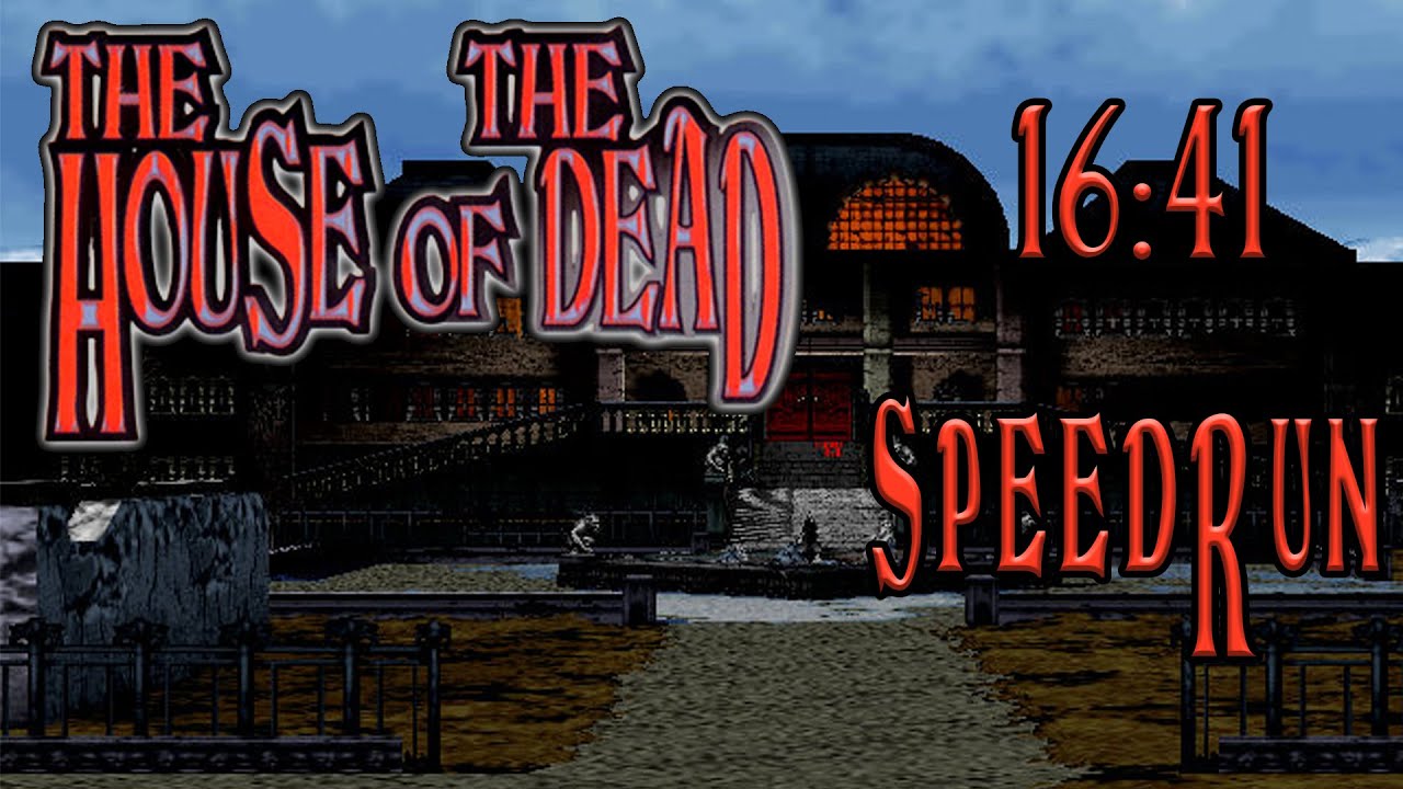 The House of the Dead - 16:41 Speedrun | PC Arcade Mode Cheat-Less%