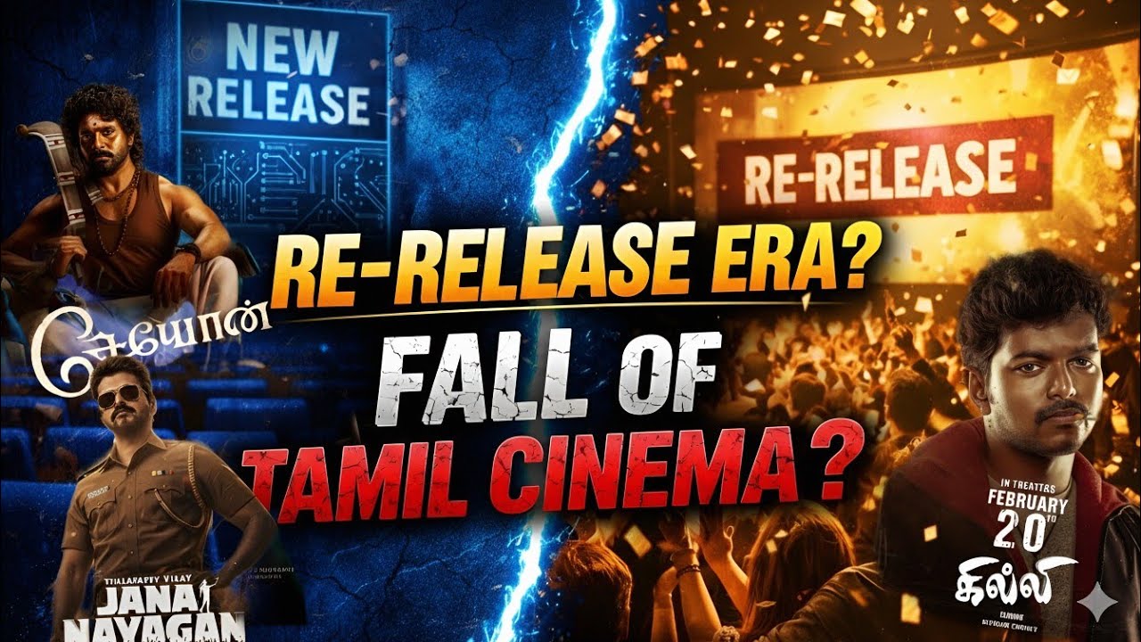 Tamil Cinema New Release ❌ Re-Release ✅ | Fall Of Tamil Cinema ? #Thalapathy #Vijay #Ajith #video 