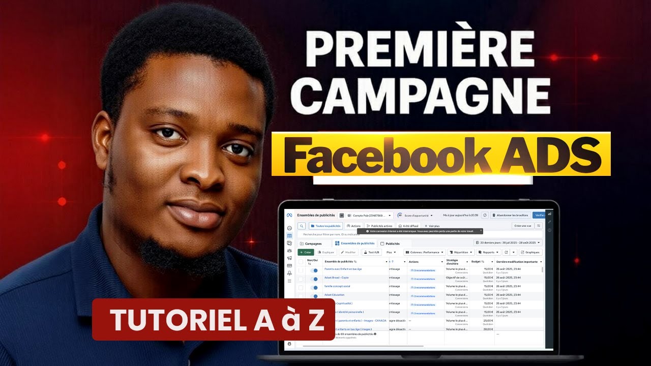 Lancer une Publicité Facebook Ads  pour vendre en Afrique: La Méthode pour débuter en 2025